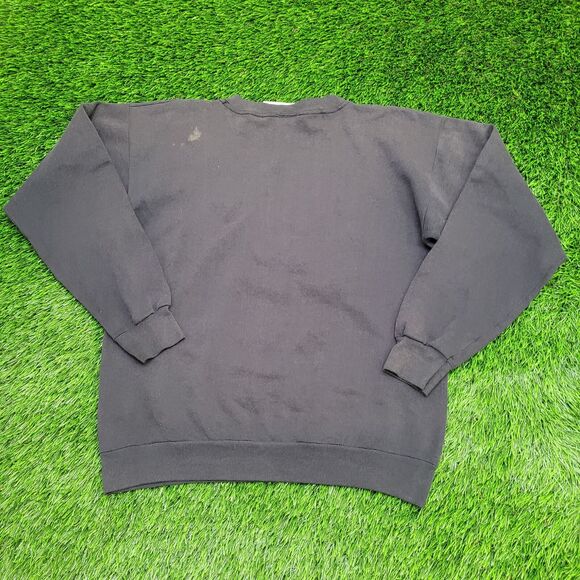 Vintage Gorilla Golfer Sweatshirt M/L 21x23 Sun-Faded Black - Picture 2 of 13
